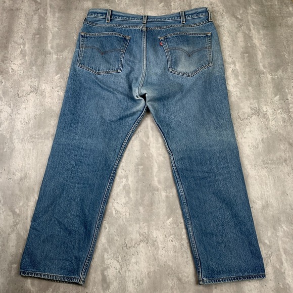 Vintage Levis 501xx Jeans Mens 40x31 (38x30) Denim Straight Leg USA Made 90s - Picture 4 of 9